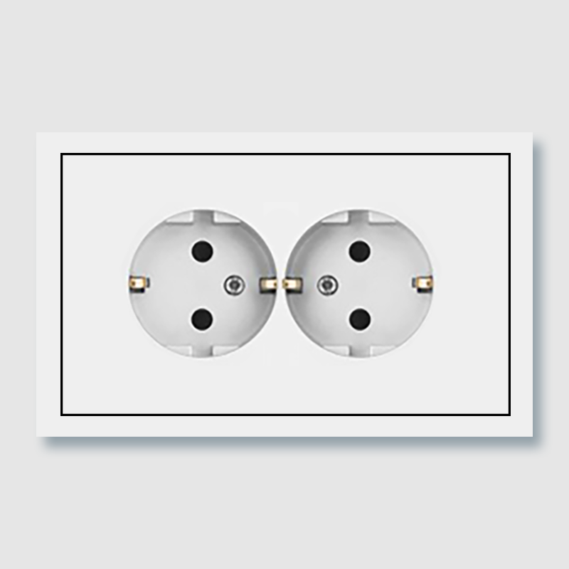 KS1027<br>16A 250V double German socket