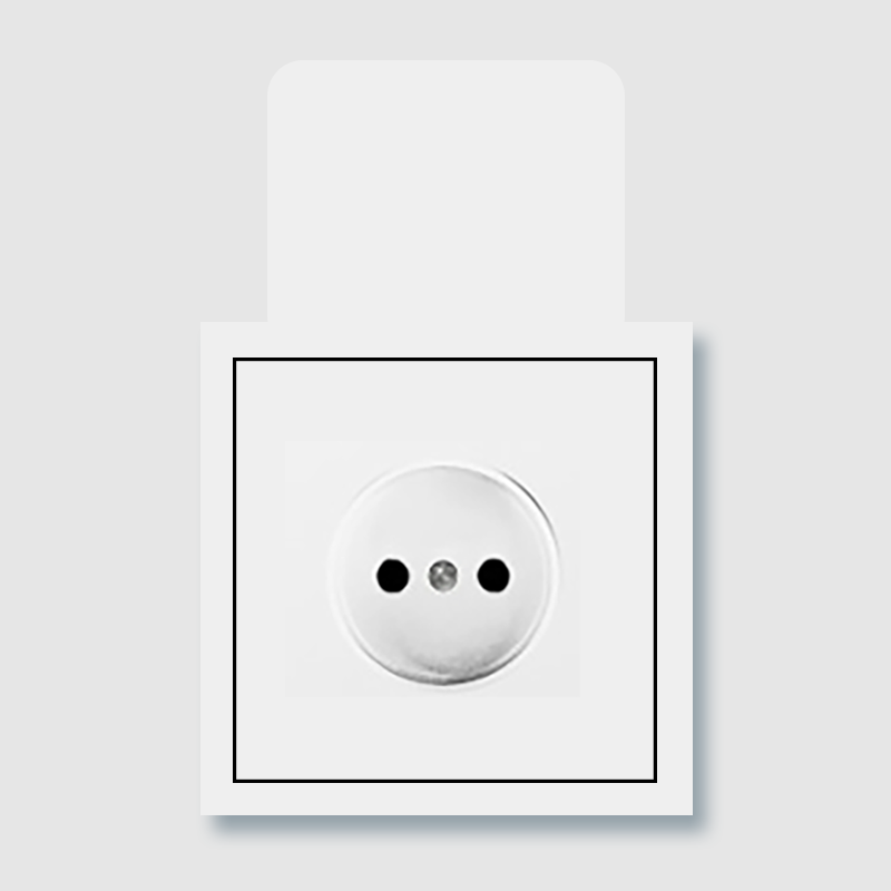 KS1040<br>16A 250V Russian socket with cover