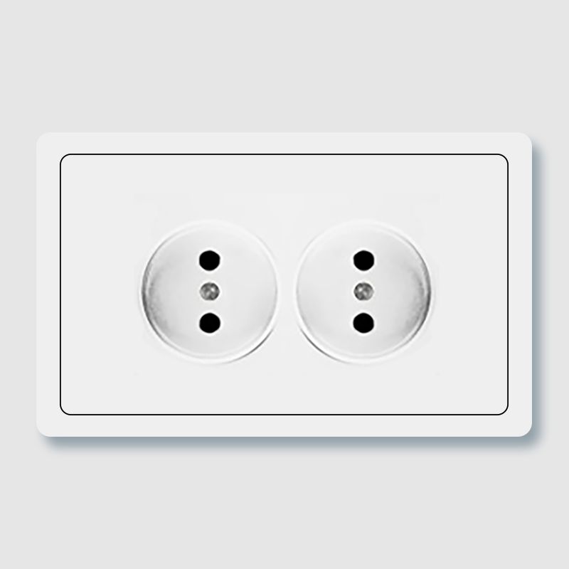 KS2028<br>16A 250V double Russian socket